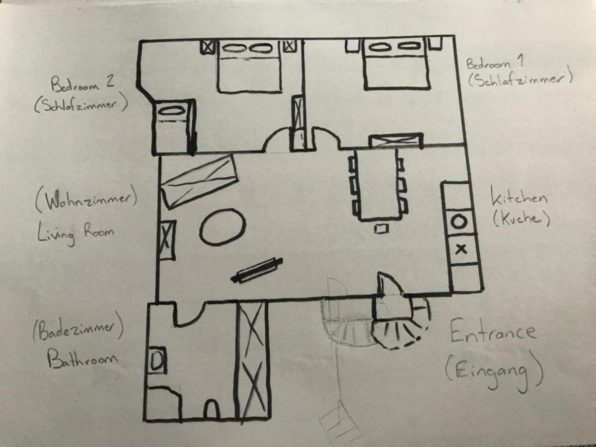 Ferienwohnung Jaeger Grebenstein Екстер'єр фото